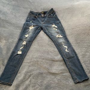 Denim jeans: Brand (Indigo Rein) Size: 9